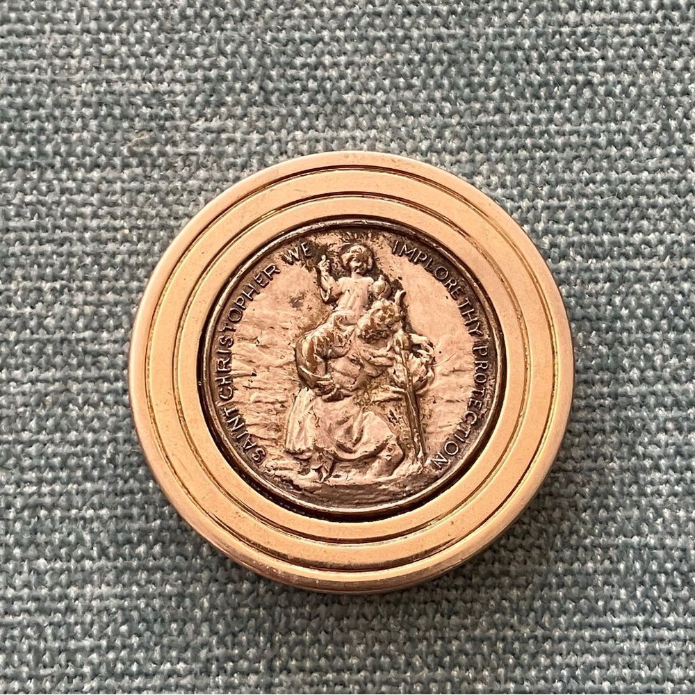 Saint Christopher Car Magnet